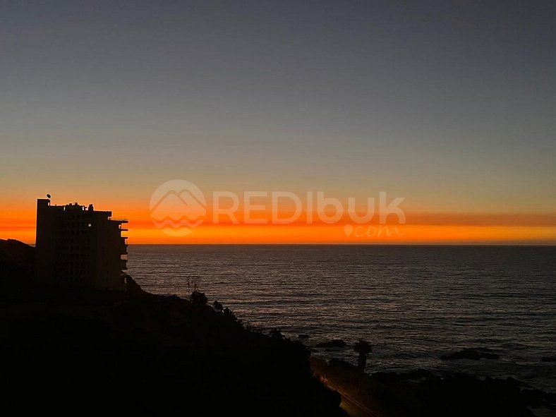 Cálido y acogedor depto. en Costa de Montemar