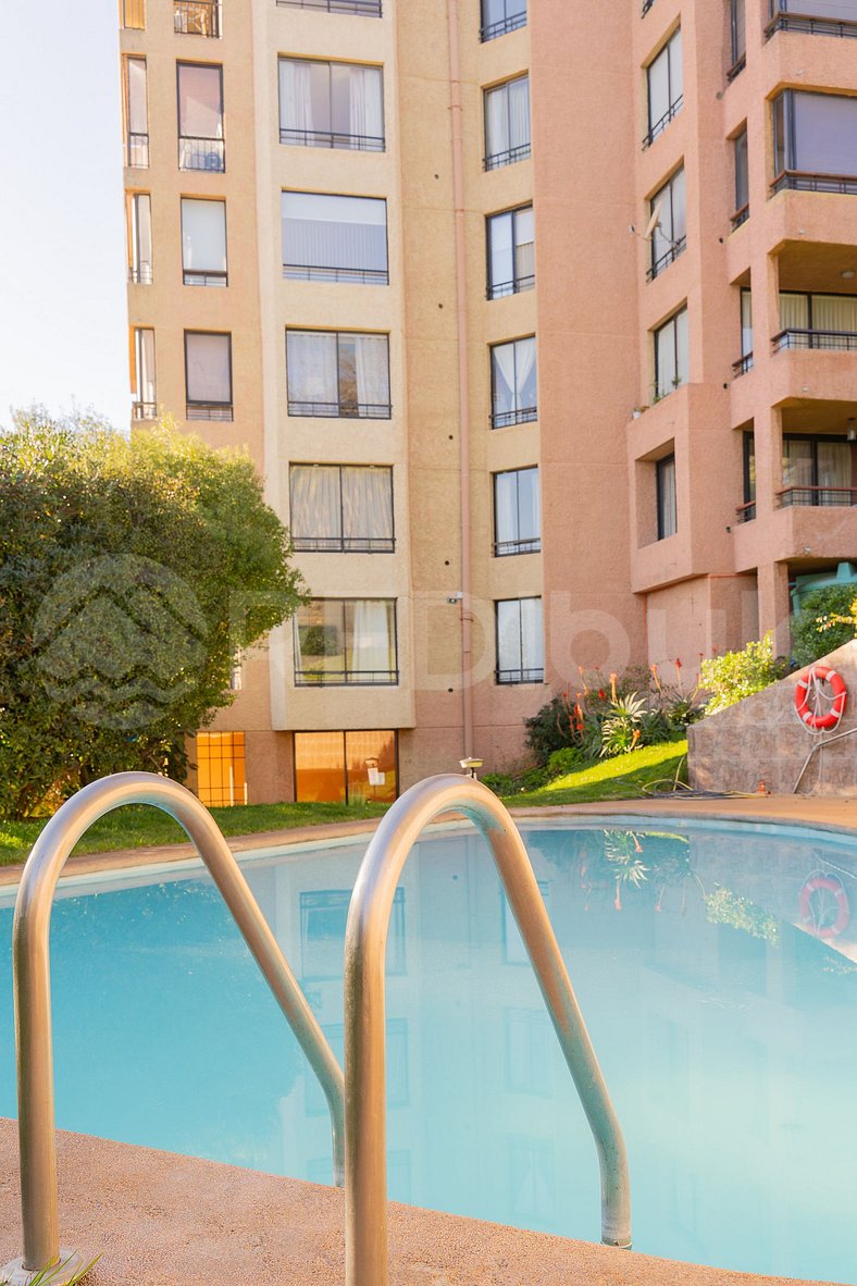 Departamento con Vista Despejada en Jardín del Mar