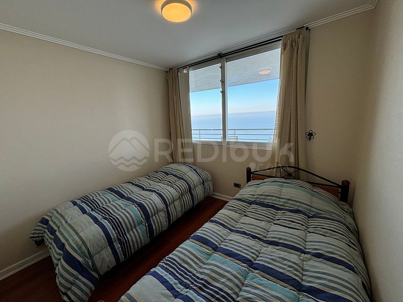 Hermoso Departamento con Insuperable Vista al Mar