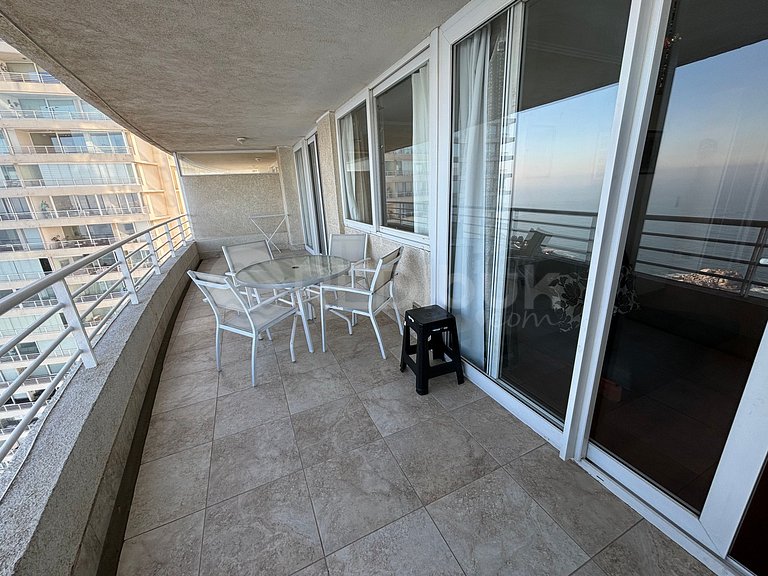 Hermoso Departamento con Insuperable Vista al Mar