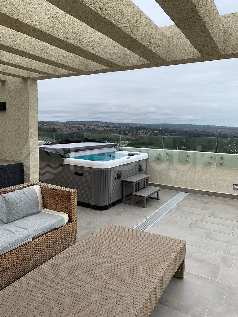 Increíble Penthouse con Jacuzzi Privado